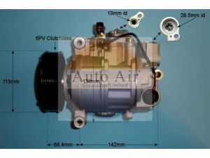 AUTO AIR GLOUCESTER 14-9691P kompresorius, oro kondicionierius 
 Oro kondicionavimas -> Kompresorius/dalys
8E0260805G