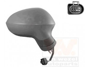 VAN WEZEL 4940808 išorinis veidrodėlis 
 Kėbulas -> Keleivių kabina -> Veidrodėlis
1P1857508F9B9, 1P1857508K9B9, 6J0857522F