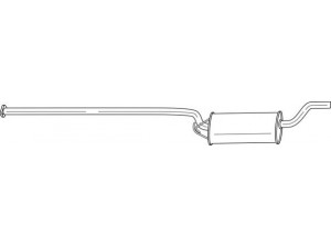 AKS DASIS SG26431 vidurinis duslintuvas