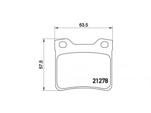 BREMBO P 61 058 stabdžių trinkelių rinkinys, diskinis stabdys 
 Techninės priežiūros dalys -> Papildomas remontas
1611456880, 425081, 425130, 425193