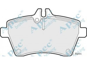 APEC braking PAD1439 stabdžių trinkelių rinkinys, diskinis stabdys 
 Techninės priežiūros dalys -> Papildomas remontas
1694200220, 1694200320, 1694200720