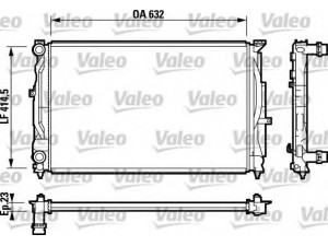 VALEO 732811 radiatorius, variklio aušinimas 
 Aušinimo sistema -> Radiatorius/alyvos aušintuvas -> Radiatorius/dalys
8D0121251BA, 8D0121251BA, 8D0121251BA