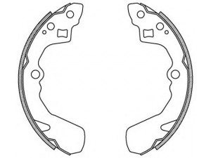 OPEN PARTS BSA2145.00 stabdžių trinkelių komplektas 
 Techninės priežiūros dalys -> Papildomas remontas
0449587707, 0449587708, 449587707