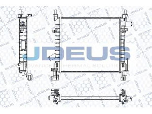 JDEUS RA0121190 radiatorius, variklio aušinimas 
 Aušinimo sistema -> Radiatorius/alyvos aušintuvas -> Radiatorius/dalys
1231795, 1361841, 1S5H8005BA, 1S5H8005BB