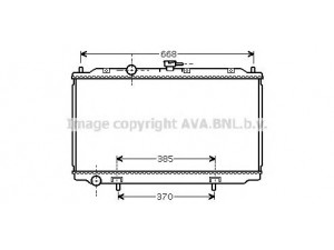 AVA QUALITY COOLING DN2215 radiatorius, variklio aušinimas 
 Aušinimo sistema -> Radiatorius/alyvos aušintuvas -> Radiatorius/dalys
21410BM400, 21410BM402