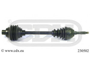 CDX 230502 kardaninis velenas 
 Ratų pavara -> Kardaninis velenas