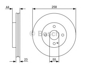 BOSCH 0 986 479 541 stabdžių diskas 
 Dviratė transporto priemonės -> Stabdžių sistema -> Stabdžių diskai / priedai
DF71-33-251, DF71-33-251A