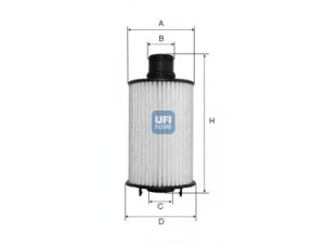 UFI 25.073.02 alyvos filtras 
 Techninės priežiūros dalys -> Techninės priežiūros intervalai
8W93-6731-AC, C2D3670, LR011279