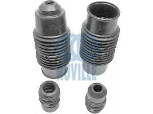 RUVILLE 815209 apsauginio dangtelio komplektas, amortizatorius 
 Ašies montavimas/vairavimo mechanizmas/ratai -> Montavimas, pakabos statramstis