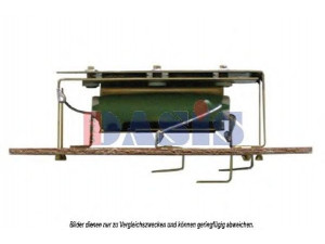 AKS DASIS 906040N prerezistorius, pūtiklis
81259070187, 0008217060, A0008217060
