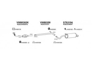 VENEPORTE 630178 išmetimo sistema