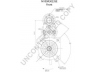 PRESTOLITE ELECTRIC M105R3023SE starteris