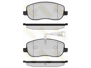 Brake ENGINEERING PA1690 stabdžių trinkelių rinkinys, diskinis stabdys 
 Techninės priežiūros dalys -> Papildomas remontas
77363627