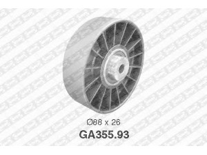 SNR GA355.93 kreipiantysis skriemulys, V formos rumbuotas diržas 
 Diržinė pavara -> V formos rumbuotas diržas/komplektas -> Laisvasis/kreipiamasis skriemulys
7439146139, 9146139, 9146139-2