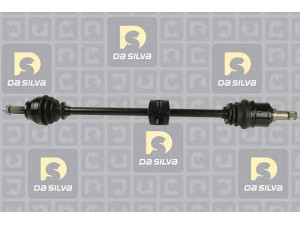 DA SILVA 6162T kardaninis velenas 
 Ratų pavara -> Kardaninis velenas
5024567, 6596770, 6669785, 6669785-