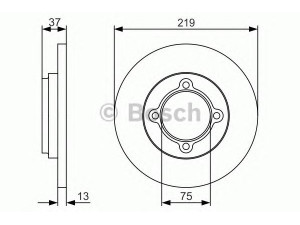 BOSCH 0 986 479 R62 stabdžių diskas 
 Stabdžių sistema -> Diskinis stabdys -> Stabdžių diskas
E8BZ 11 25A, MDA01 33251, DA01-33-251
