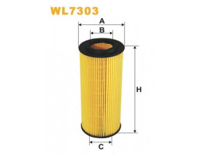 WIX FILTERS WL7303 alyvos filtras 
 Techninės priežiūros dalys -> Techninės priežiūros intervalai
11427787697