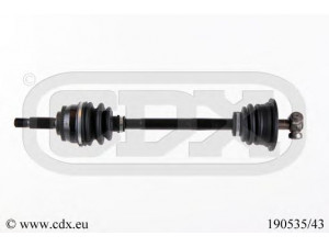 CDX 190535/43 kardaninis velenas 
 Ratų pavara -> Kardaninis velenas
8602072