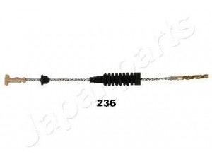 JAPANPARTS BC-236 trosas, stovėjimo stabdys 
 Stabdžių sistema -> Valdymo svirtys/trosai
4641012070, 4641012070