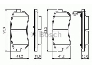 BOSCH 0 986 495 354 stabdžių trinkelių rinkinys, diskinis stabdys 
 Techninės priežiūros dalys -> Papildomas remontas
583021JA31, 58302 1JA31