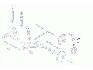 SACHS OPEL-CORSA-RS008 vairavimo mechanizmas; rato pakaba 
 Ašies montavimas/vairavimo mechanizmas/ratai -> Prekių paieška pagal schemą