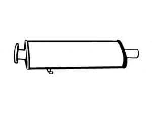 WALKER 17763 vidurinis duslintuvas