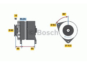 BOSCH 0 986 035 670 kintamosios srovės generatorius 
 Elektros įranga -> Kint. sr. generatorius/dalys -> Kintamosios srovės generatorius
027 903 015, 027 903 015, 027 903 015 X