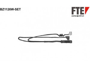 FTE BZ1126W-SET įspėjimo kontaktas, stabdžių trinkelių susidėvėjimas 
 Stabdžių sistema -> Susidėvėjimo indikatorius, stabdžių trinkelės
68323117, 81.50822.6012, 81.50822.6017