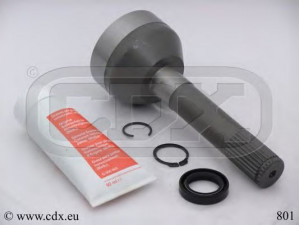 CDX 801 jungčių komplektas, kardaninis velenas 
 Ratų pavara -> Sujungimai/komplektas