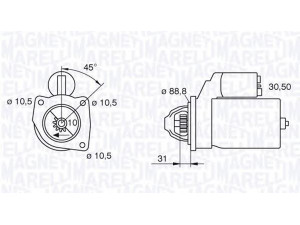 MAGNETI MARELLI 063227486010 starteris
2873001T, 3581576M1, 37701400, 714-29300R