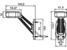 HELLA 2XS 357 007-021 gabaritų lemputė