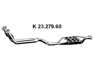 EBERSPÄCHER 23.279.60 katalizatoriaus keitiklis; konversijos katalizatorius
201 490 97 19