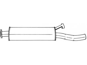 AKS DASIS SG51610 galinis duslintuvas