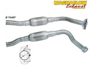 MAGNAFLOW 80950D katalizatoriaus keitiklis 
 Išmetimo sistema -> Katalizatoriaus keitiklis
1705R7, 1705R8, 1477704080, 1705R7