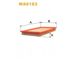 WIX FILTERS WA6183 oro filtras 
 Techninės priežiūros dalys -> Techninės priežiūros intervalai
224, 1444L1, 8944558380, 834250