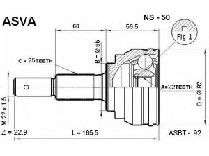 ASVA NS-50 jungčių komplektas, kardaninis velenas 
 Ratų pavara -> Sujungimai/komplektas
1N002-5500, 1N002-5600, 1N012-5500