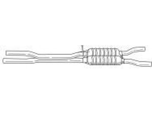 AKS DASIS SG10440 vidurinis duslintuvas