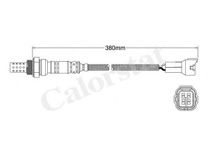 CALORSTAT by Vernet LS140077 lambda jutiklis 
 Variklis -> Variklio elektra
1A02-13-210A, 1A06-18-861A, 1A09-18-861