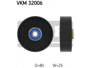SKF VKM 32006 kreipiantysis skriemulys, V formos rumbuotas diržas 
 Diržinė pavara -> V formos rumbuotas diržas/komplektas -> Laisvasis/kreipiamasis skriemulys
46794035, 60814033, 46454419, 46514222