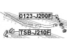 FEBEST TSB-J210F skersinio stabilizatoriaus įvorių komplektas 
 Ašies montavimas/vairavimo mechanizmas/ratai -> Stabilizatorius/fiksatoriai -> Sklendės
48815-B4011, 48815-B4011