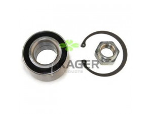 KAGER 83-0087 rato guolio komplektas 
 Ašies montavimas/vairavimo mechanizmas/ratai -> Rato stebulė/montavimas -> Rato guolis
60815880, 0005890987, 0060815880