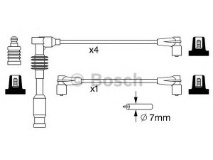 BOSCH 0 986 357 227 uždegimo laido komplektas 
 Kibirkšties / kaitinamasis uždegimas -> Uždegimo laidai/jungtys
90350561, 90350566, 90350561, 90350566