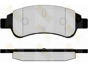 Brake ENGINEERING PA1510 stabdžių trinkelių rinkinys, diskinis stabdys 
 Techninės priežiūros dalys -> Papildomas remontas
425240, 425342, 425240, 425342