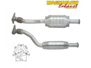 MAGNAFLOW 86357 katalizatoriaus keitiklis 
 Išmetimo sistema -> Katalizatoriaus keitiklis
7700432799