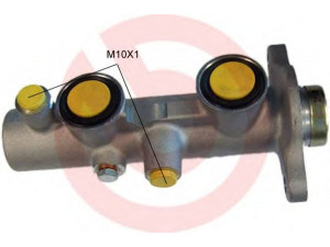 BREMBO M 56 002 pagrindinis cilindras, stabdžiai 
 Stabdžių sistema -> Pagrindinis stabdžių cilindras
460100M320, 460101M320, 0204B18368