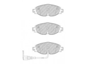 FERODO FDB4433 stabdžių trinkelių rinkinys, diskinis stabdys 
 Techninės priežiūros dalys -> Papildomas remontas
8V0 698 151, 8V0 698 151 B, 8V0698151