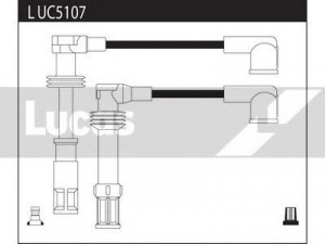 LUCAS ELECTRICAL LUC5107 uždegimo laido komplektas 
 Kibirkšties / kaitinamasis uždegimas -> Uždegimo laidai/jungtys