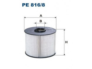 FILTRON PE816/8 kuro filtras 
 Degalų tiekimo sistema -> Kuro filtras/korpusas
16 116 591 80, 1906A7, 9467637280