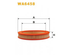 WIX FILTERS WA6458 oro filtras 
 Filtrai -> Oro filtras
308, 5018346, 870X9601ARA, 17220PE0003