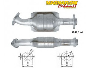 MAGNAFLOW 86378D katalizatoriaus keitiklis 
 Išmetimo sistema -> Katalizatoriaus keitiklis
7700818152